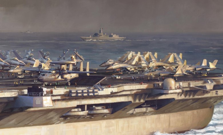 Авианосец арт