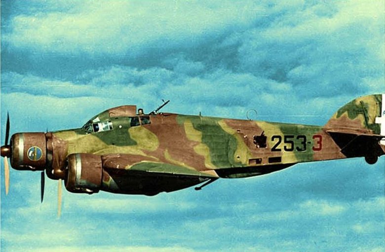 Итальянский бомбардировщик савойя-маркетти 79