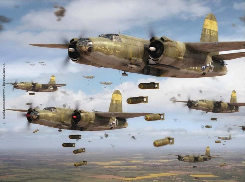 Бомбардировщики второй мировой войны