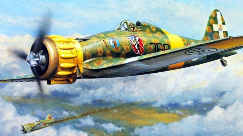 Итальянский истребитель macchi mc.200