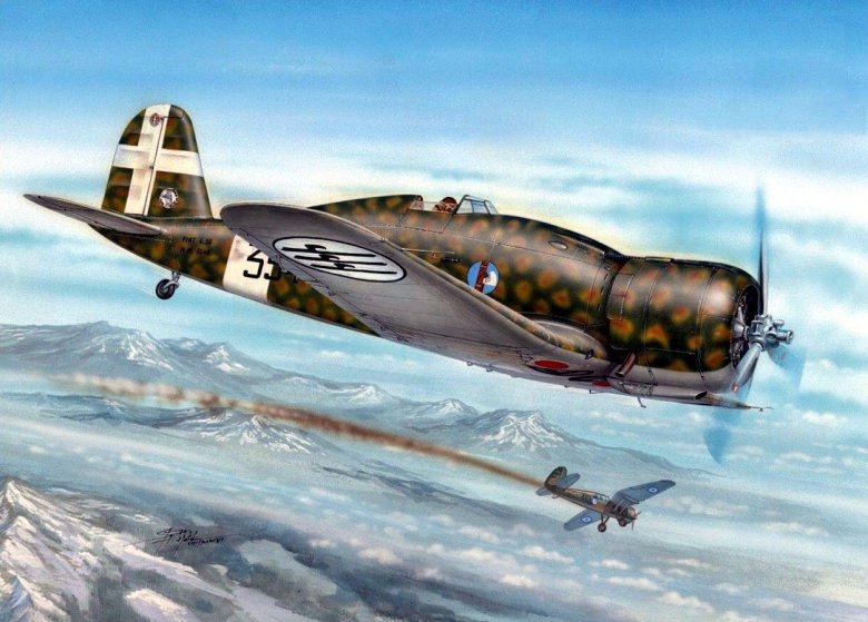 Истребитель reggiane re.2000