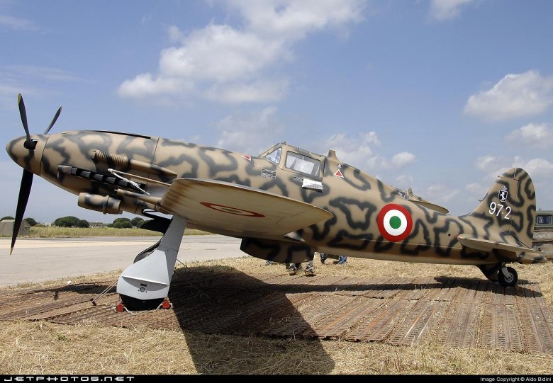 Истребитель macchi mc.205 'veltro'