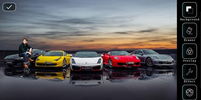 Автомобиль баннер