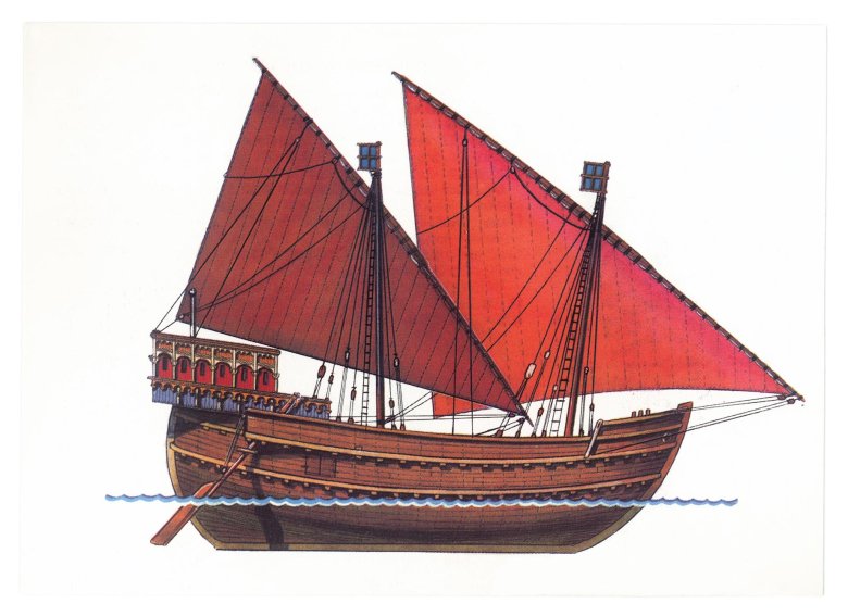 Генуэзский неф корабль