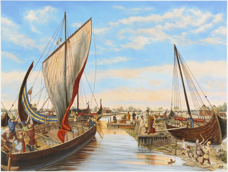 Средневековый город дорестад