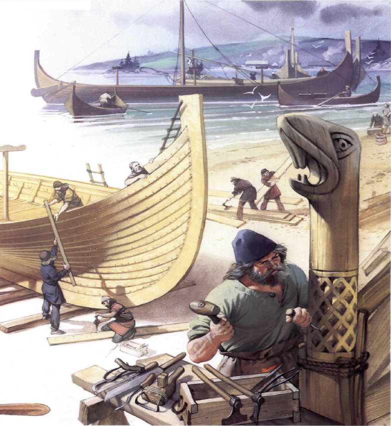 Дракар норманнов