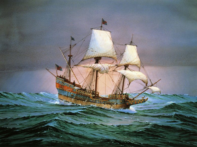 Фрэнсис дрейк корабль золотая лань