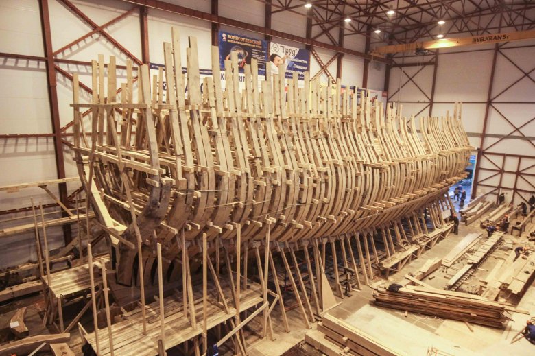 Верфь исторического судостроения полтава