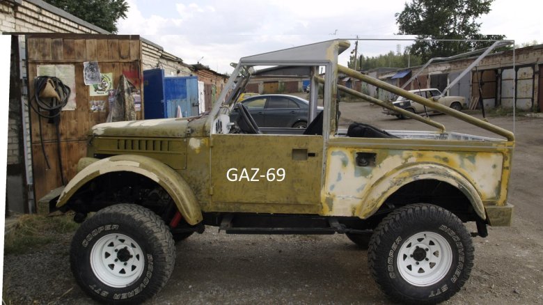 Газ 69 сбоку