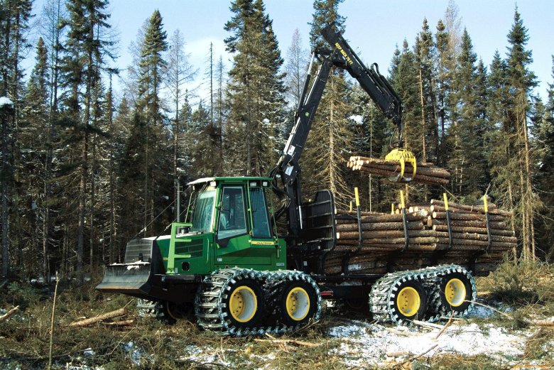 John deere лесозаготовительная техника