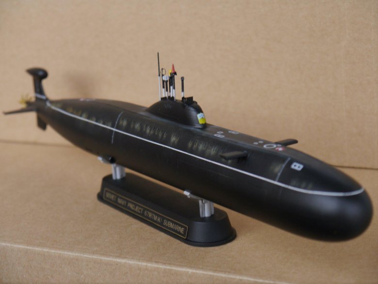 Сборная модель подводная лодка