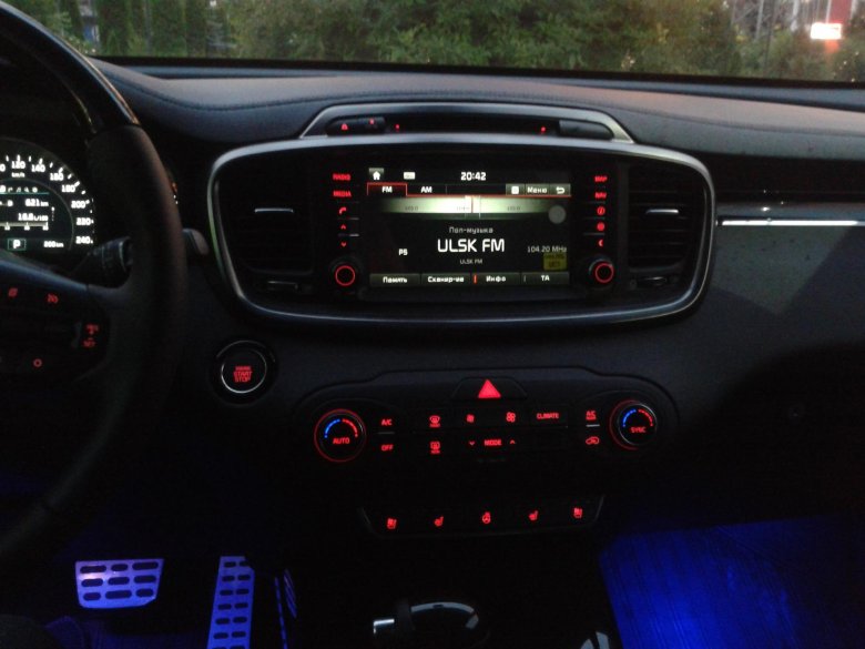 Магнитола киа соренто прайм