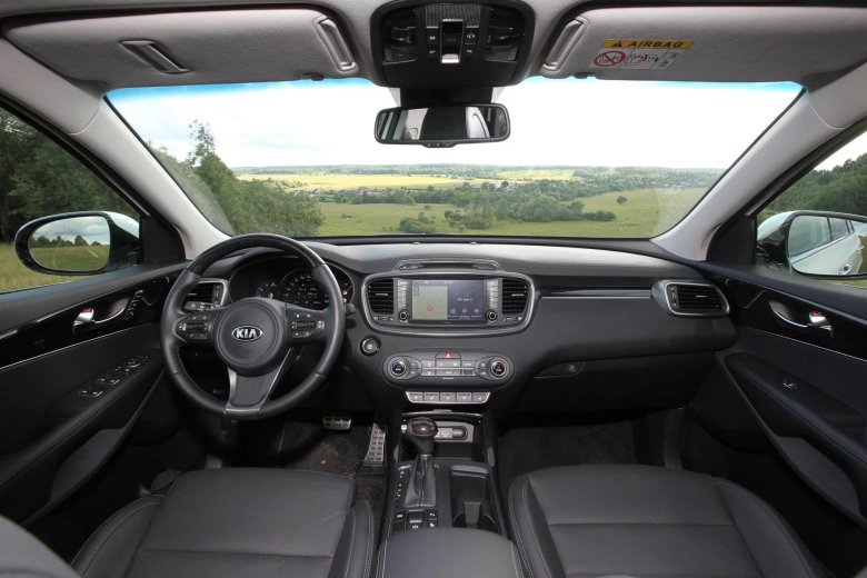 Kia sorento 2016 салон