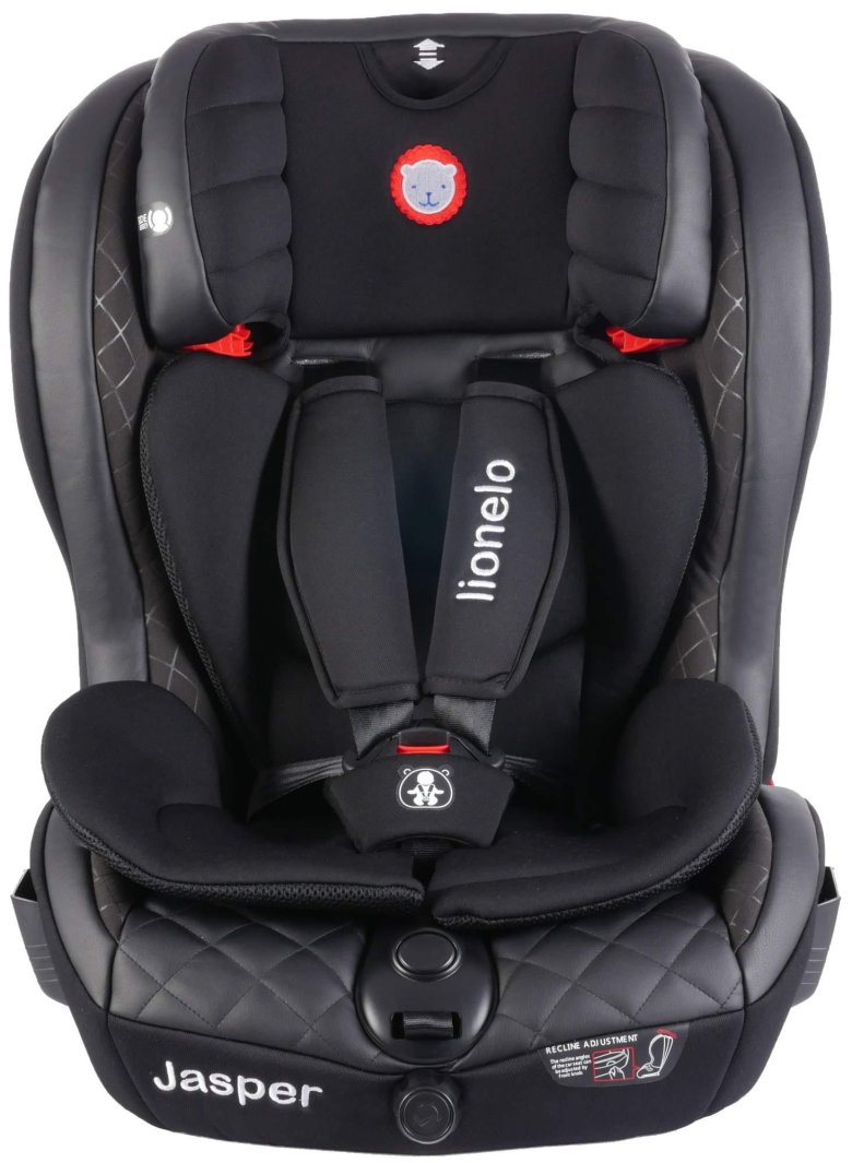 Автокресло кожаное детское