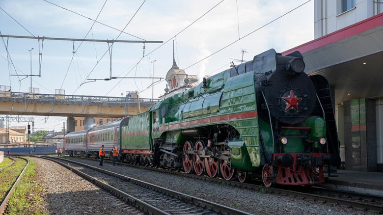 Ретро поезд нижний арзамас