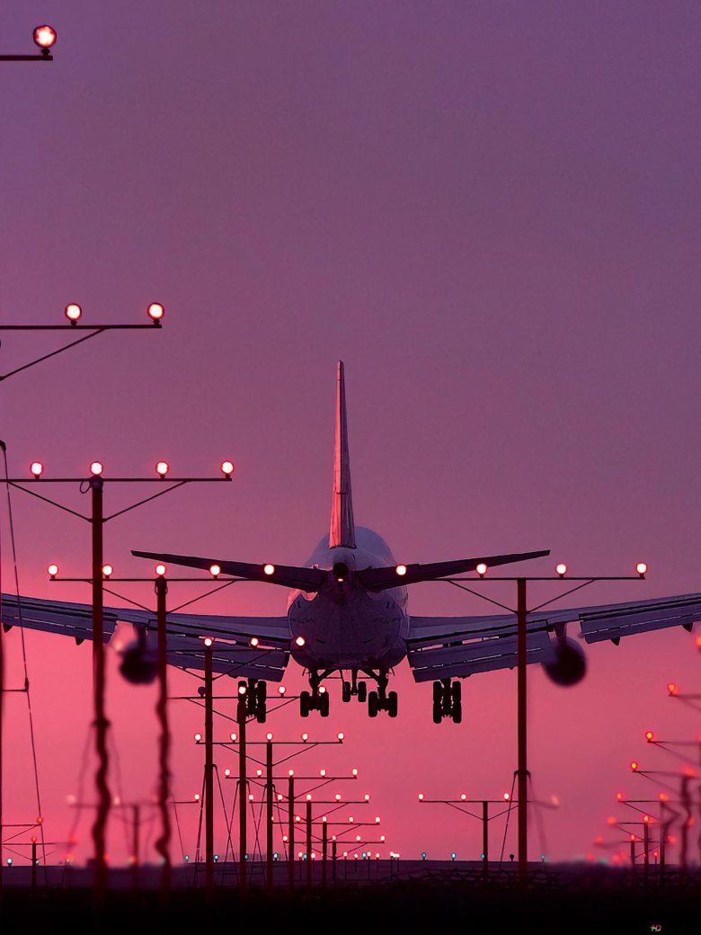 Посадка самолета