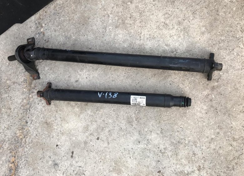 Передний кардан мерседес 211