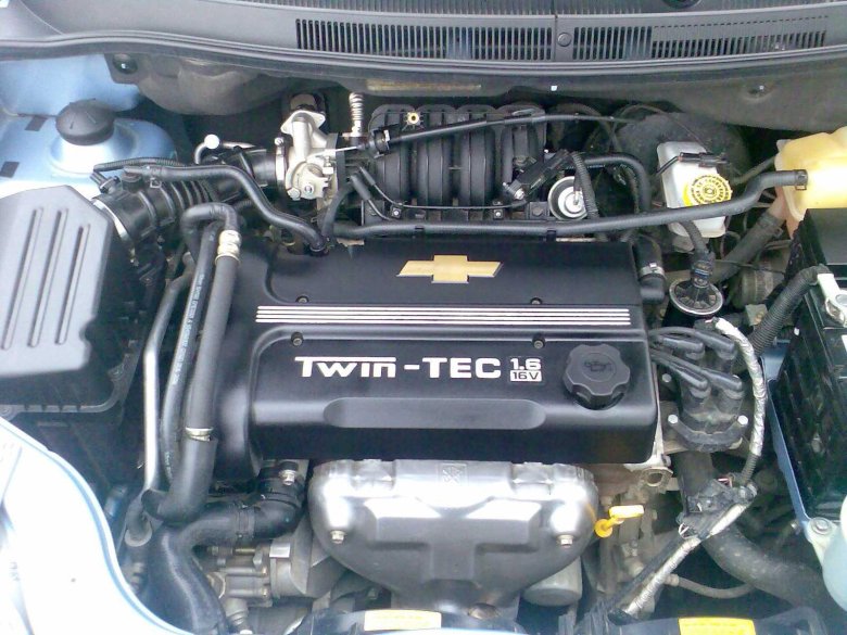 Двигатель шевроле авео