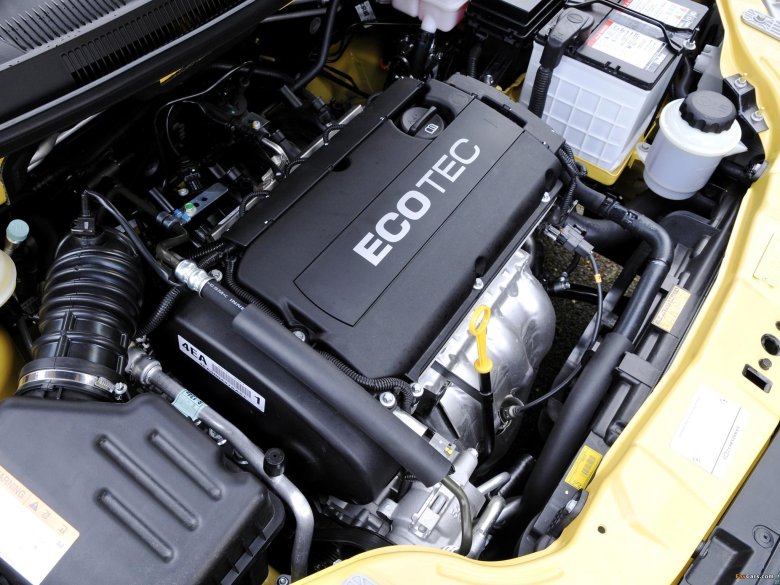 Двигатель шевроле авео т250