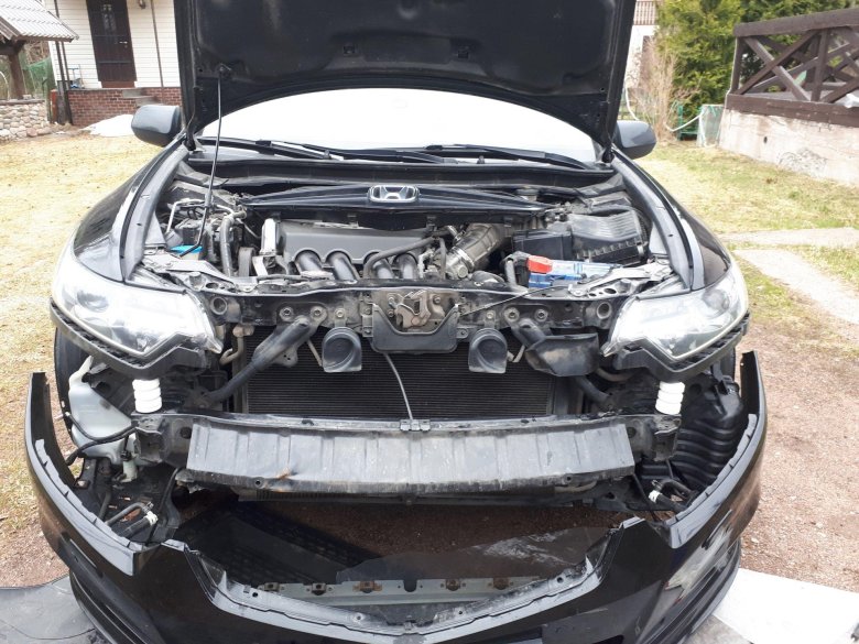 Хонда аккорд 8 без бампера