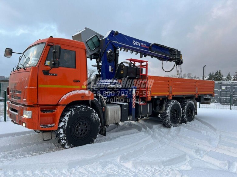 Камаз 43118 с кму
