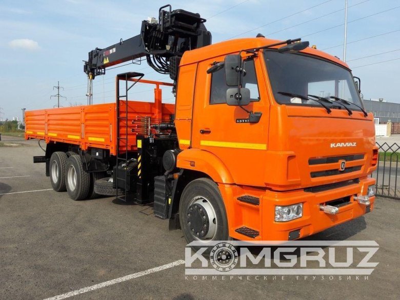Камаз 65115-50 с кму
