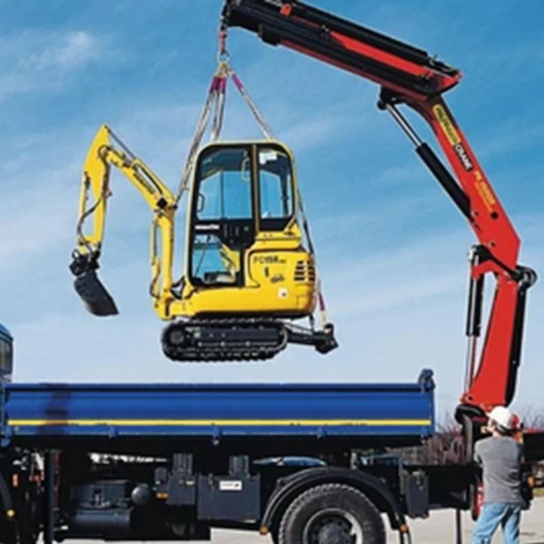 Кран манипулятор палфингер