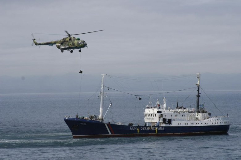 Береговая охрана южно курильск