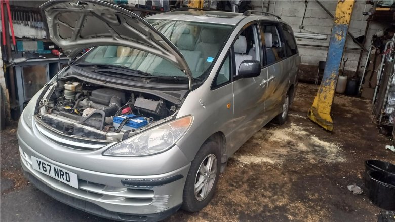 Распил тойота эстима