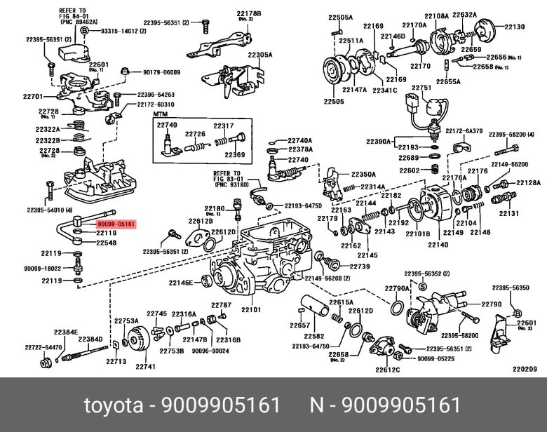 Каталог запчастей тойота
