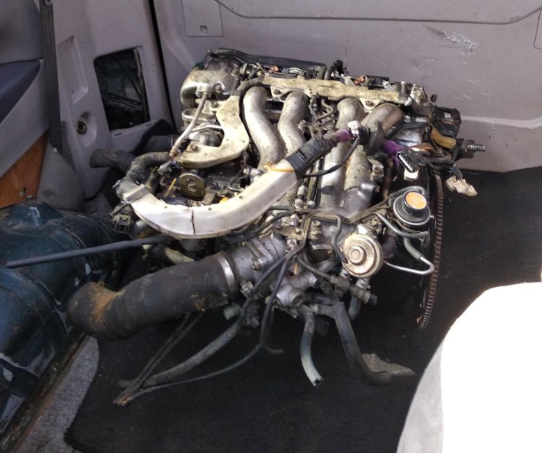 Двигатель тойота