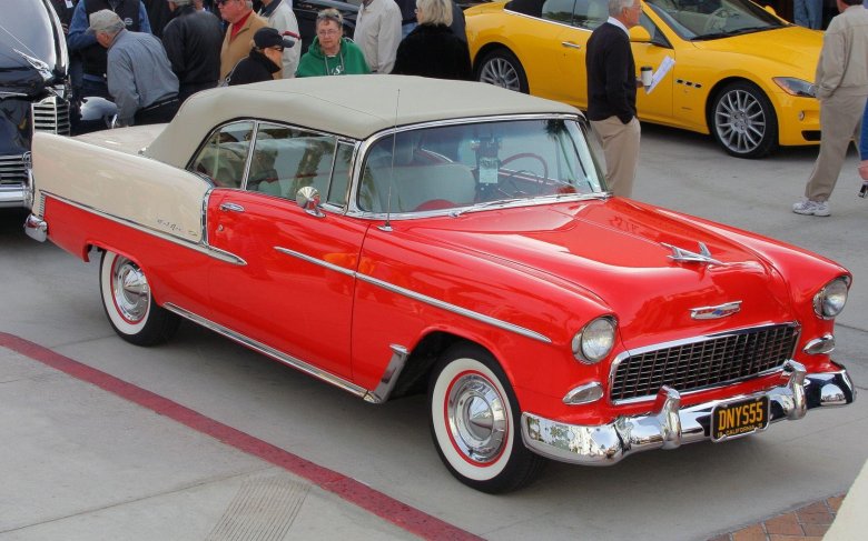 Chevrolet bel air 1955 convertible