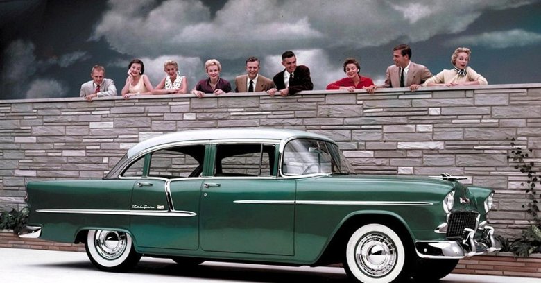 Шевроле bel air 1955