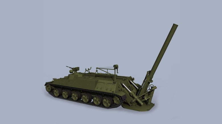 Самоходный миномет тюльпан 240мм