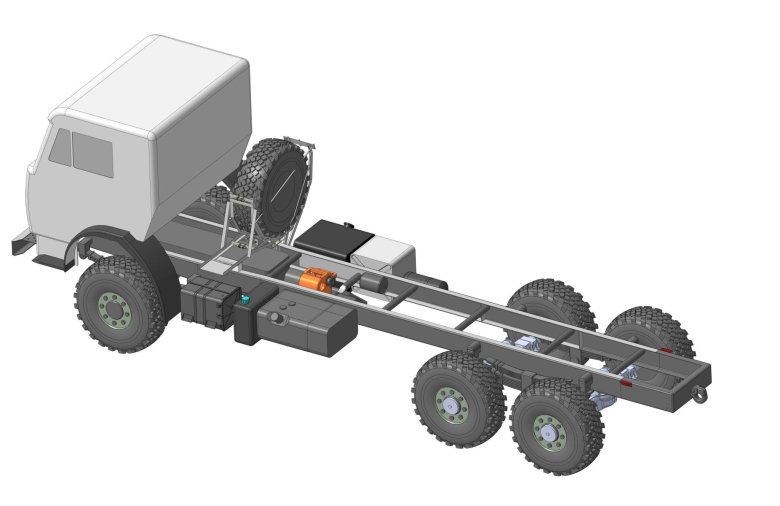 Шасси урал 4320