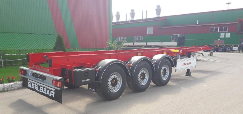 Шасси полуприцепа майер