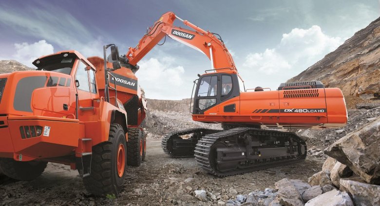Doosan dx490lc-7m