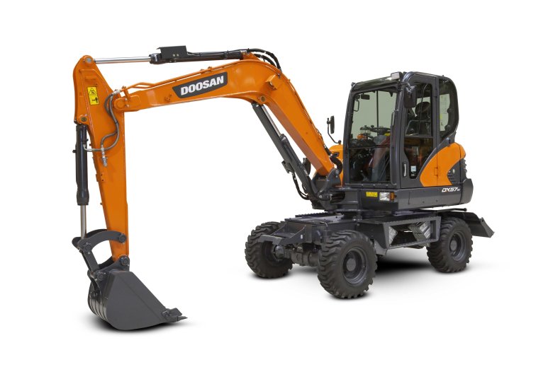 Мини-экскаватор doosan dx55w