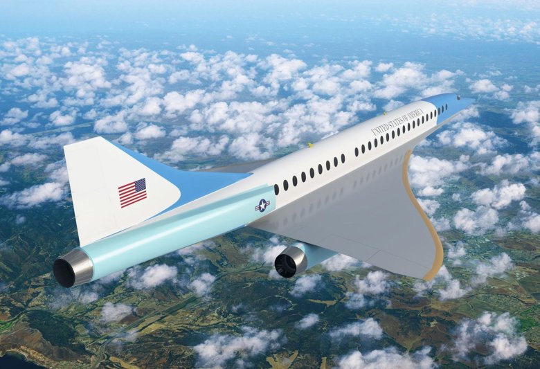 Сверхзвуковой пассажирский самолет