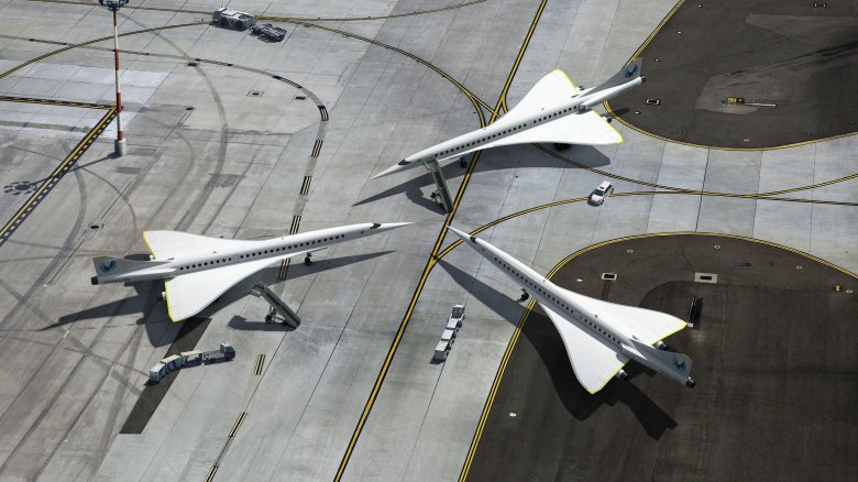 Сверхзвуковой пассажирский самолёт boom supersonic