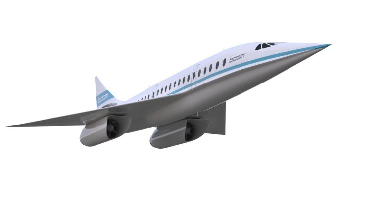 Сверхзвуковой пассажирский самолёт boom supersonic