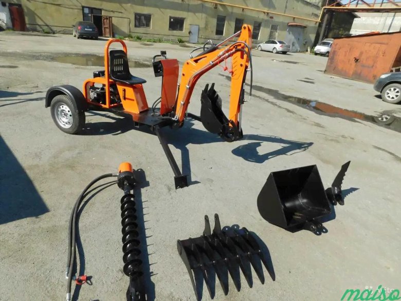 Мини экскаватор стронг 1000