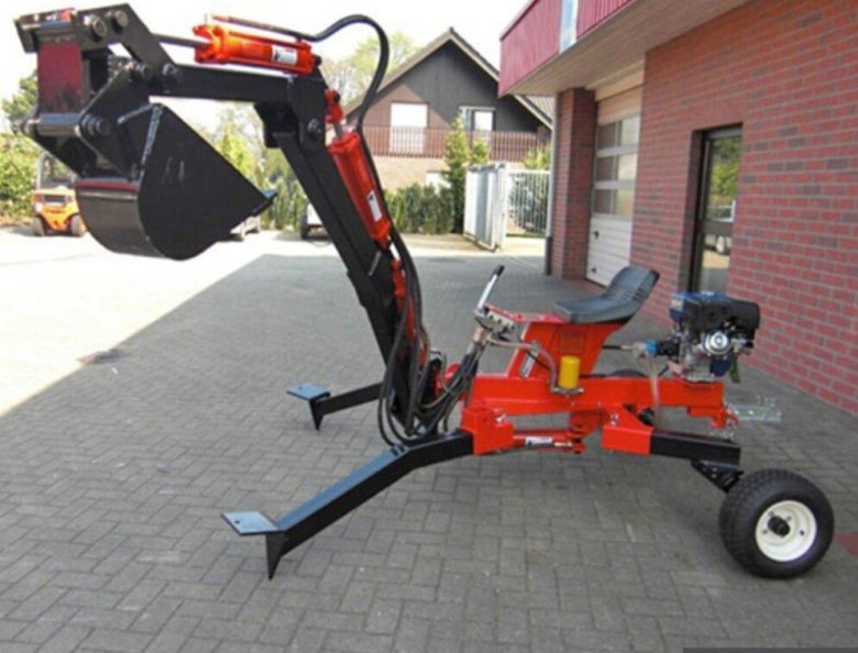 Мини-экскаватор прицепной hbp-9