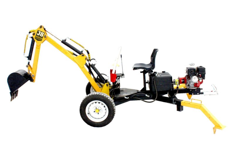 Мини экскаватор скаут прицепной
