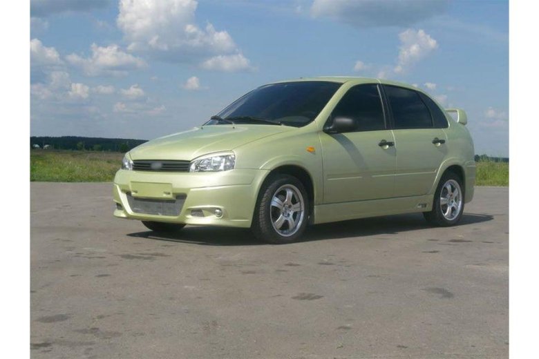 Бампер лада калина 1