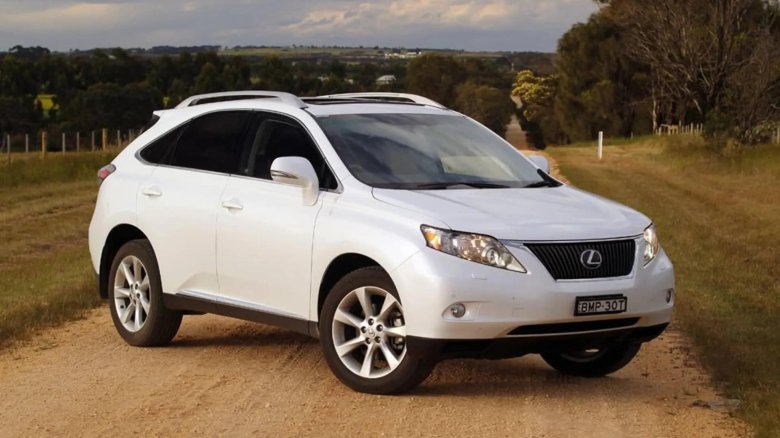 Лексус рх 350 белый