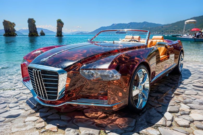 Vision mercedes maybach 6 cabriolet