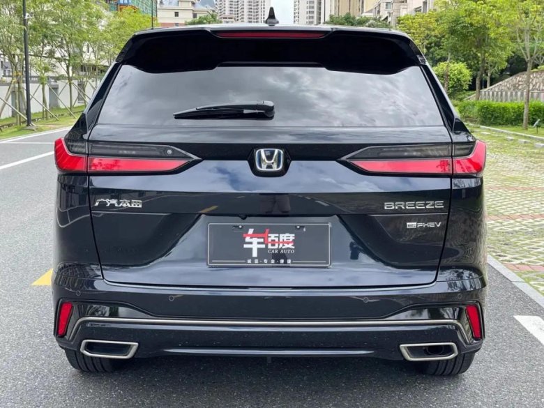 Черная хонда