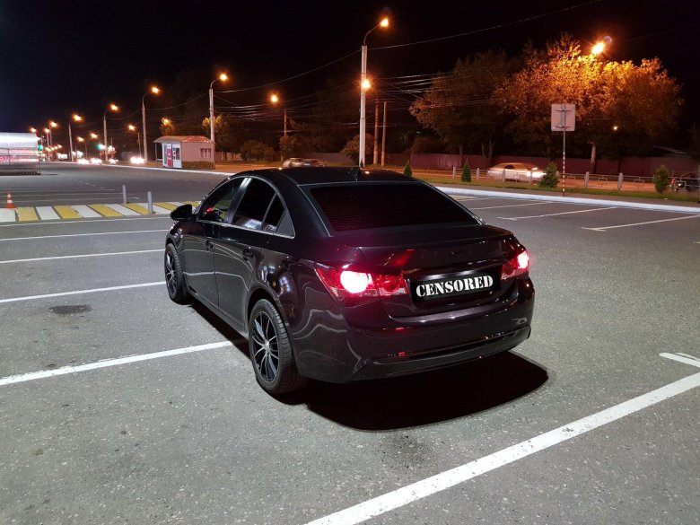 Chevrolet cruze черный