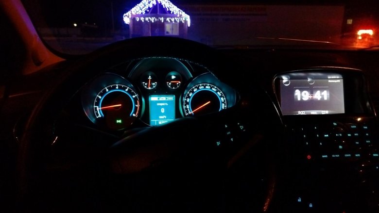 Приборная панель шевроле круз